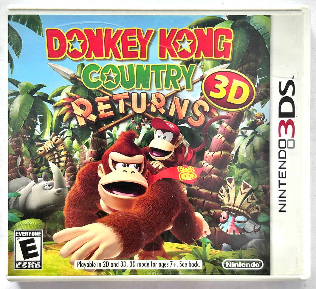 Donkey Kong Country Returns 3D - Nintendo 3DS / XL 2DS - NTSC - Box Only (CTR-AYTE-USA)