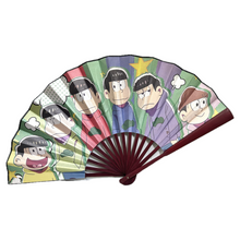 Load image into Gallery viewer, Osomatsu-san - Matsuno Brothers - Big Sensu - Folfing Fan
