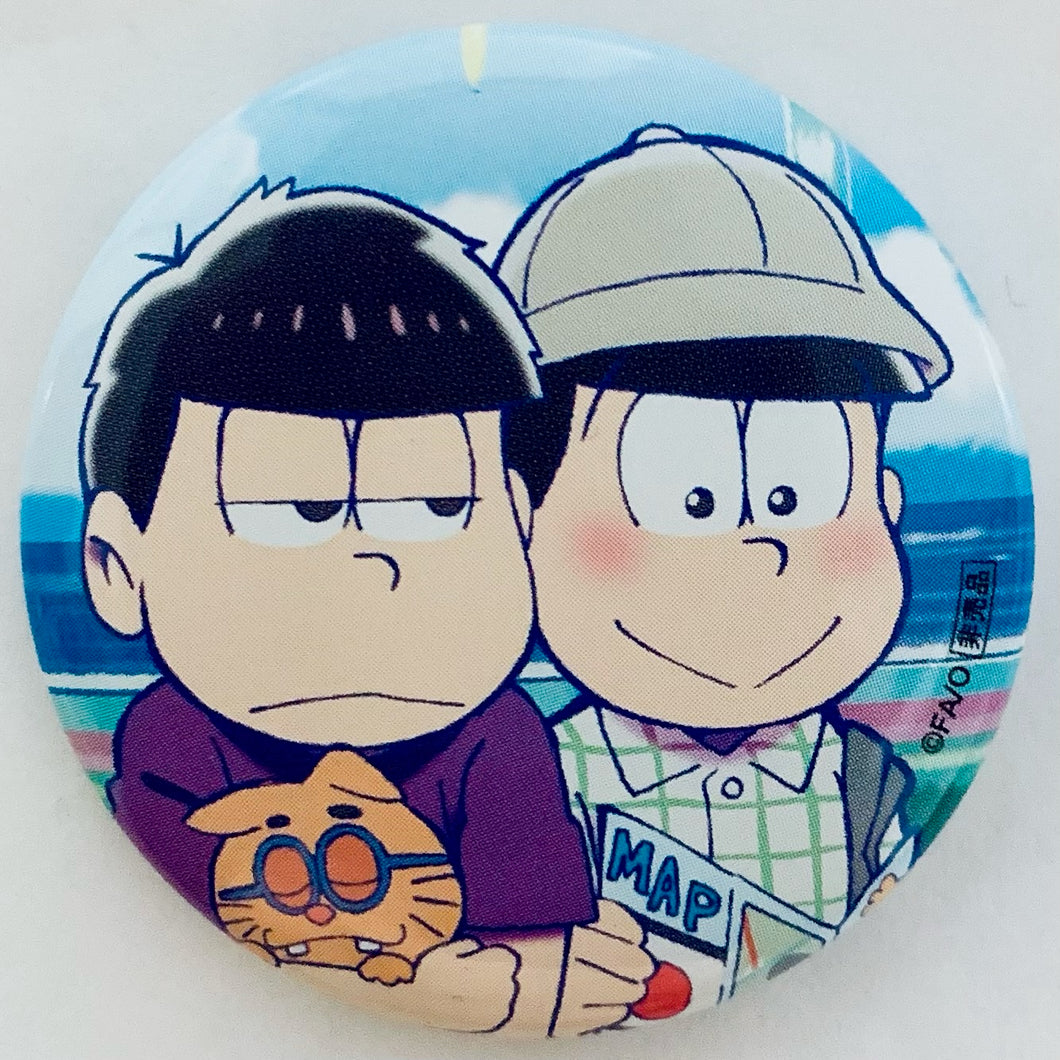 Osomatsu-san - ESP Nyanko - Matsuno Choromatsu - Matsuno Ichimatsu - Can Badge