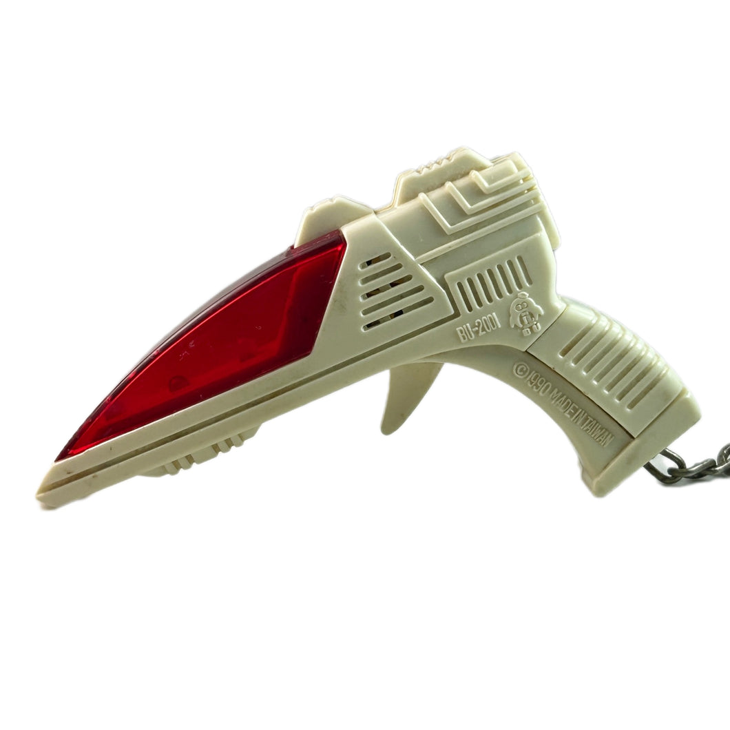 BU-2001 Space Laser Gun - Vintage Light and Sound Keychain