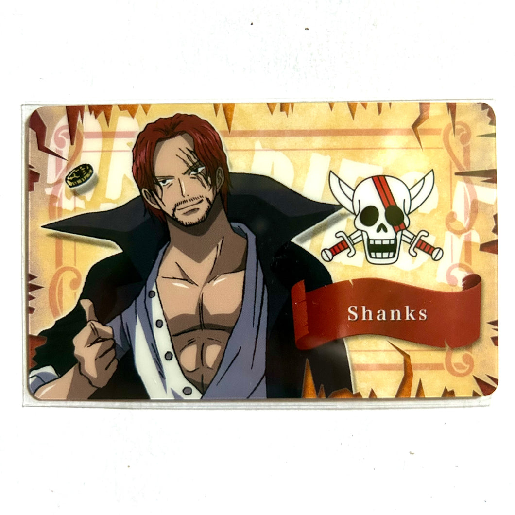 One Piece Grand Arena Tour - Akagami no Shanks - Crew Certificate Card (J)