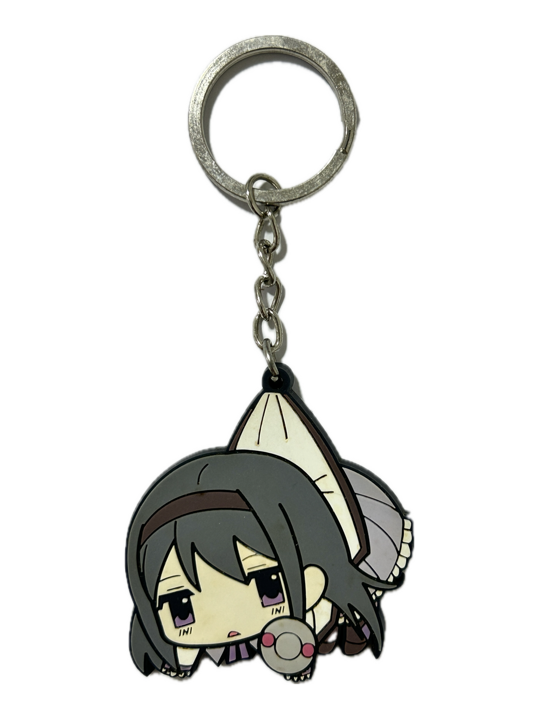 The Beginning Story - Akemi Homura - Rubber Keychain - Tsumamare