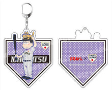 Load image into Gallery viewer, Osomatsu-san - Matsuno Ichimatsu - Acrylic Keychain - Samurai Japan Collaboration
