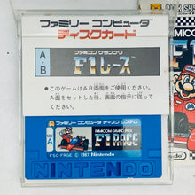 Load image into Gallery viewer, Famicom Grand Prix F1 Race - Famicom Disk System - Family Computer FDS - Nintendo - Japan Ver. - NTSC-JP - CIB (FSC-FRGE)
