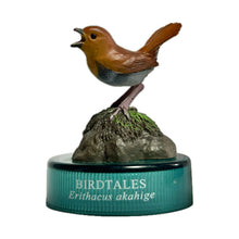 Cargar imagen en el visor de la galería, Japanese robin (Larvivora akahige) - Mini Figure - Bottle Cap

