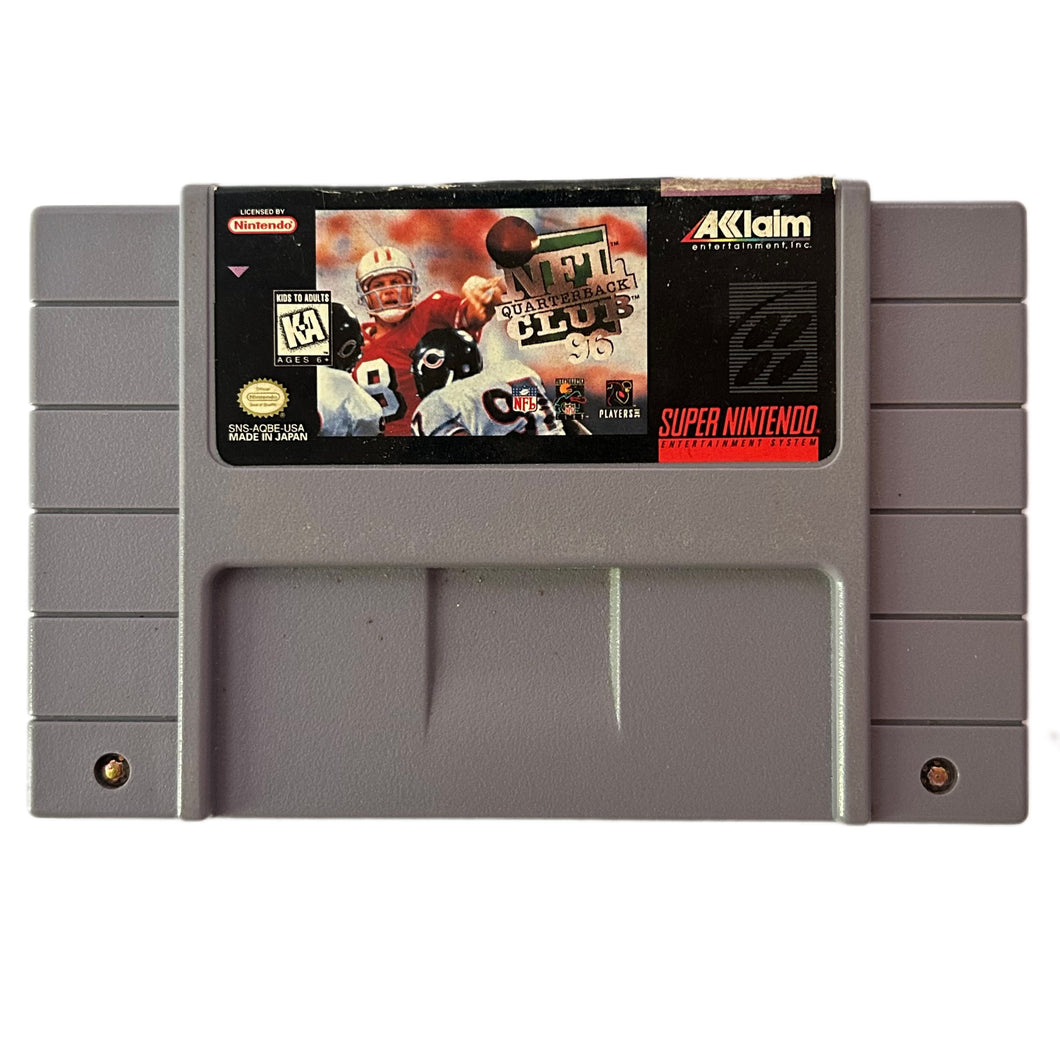 NFL Quaterback Club 96 - Super Nintendo - SNES - NTSC-US - Cart (SNS-AQBE-USA)