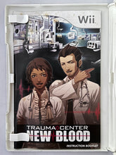 Load image into Gallery viewer, Trauma Center: New Blood - Nintendo Wii / Wii U - NTSC - Box &amp; Manual (RVL-RK2E-USA)
