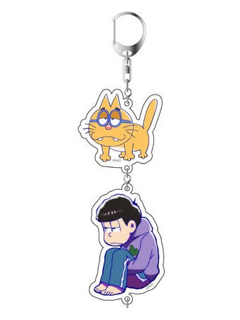 Osomatsu-san - ESP Nyanko - Matsuno Ichimatsu - Acrylic Keychain