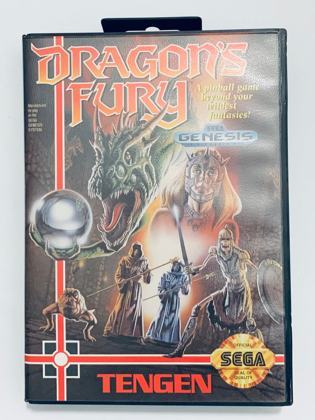 Dragon’s Fury - Sega Genesis - NTSC - CIB (301034)
