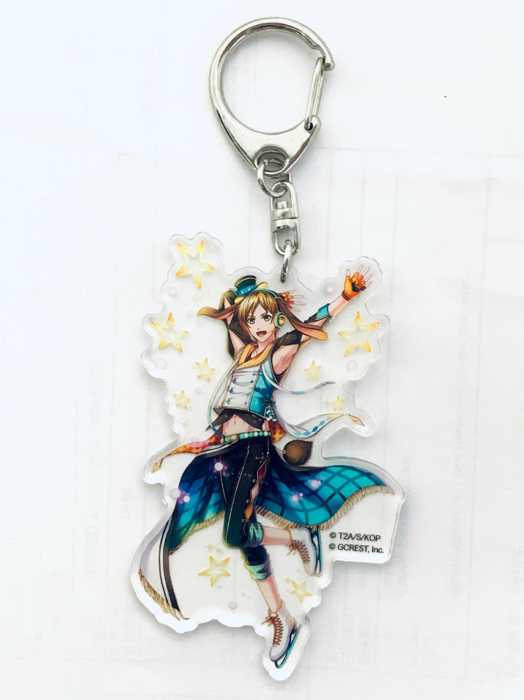 King of Prism - Yume Oukoku to Nemureru 100-nin no Ouji-sama - Hayami Hiro - Okkime Acrylic Keychain - Kinpri Collab, Moon Route