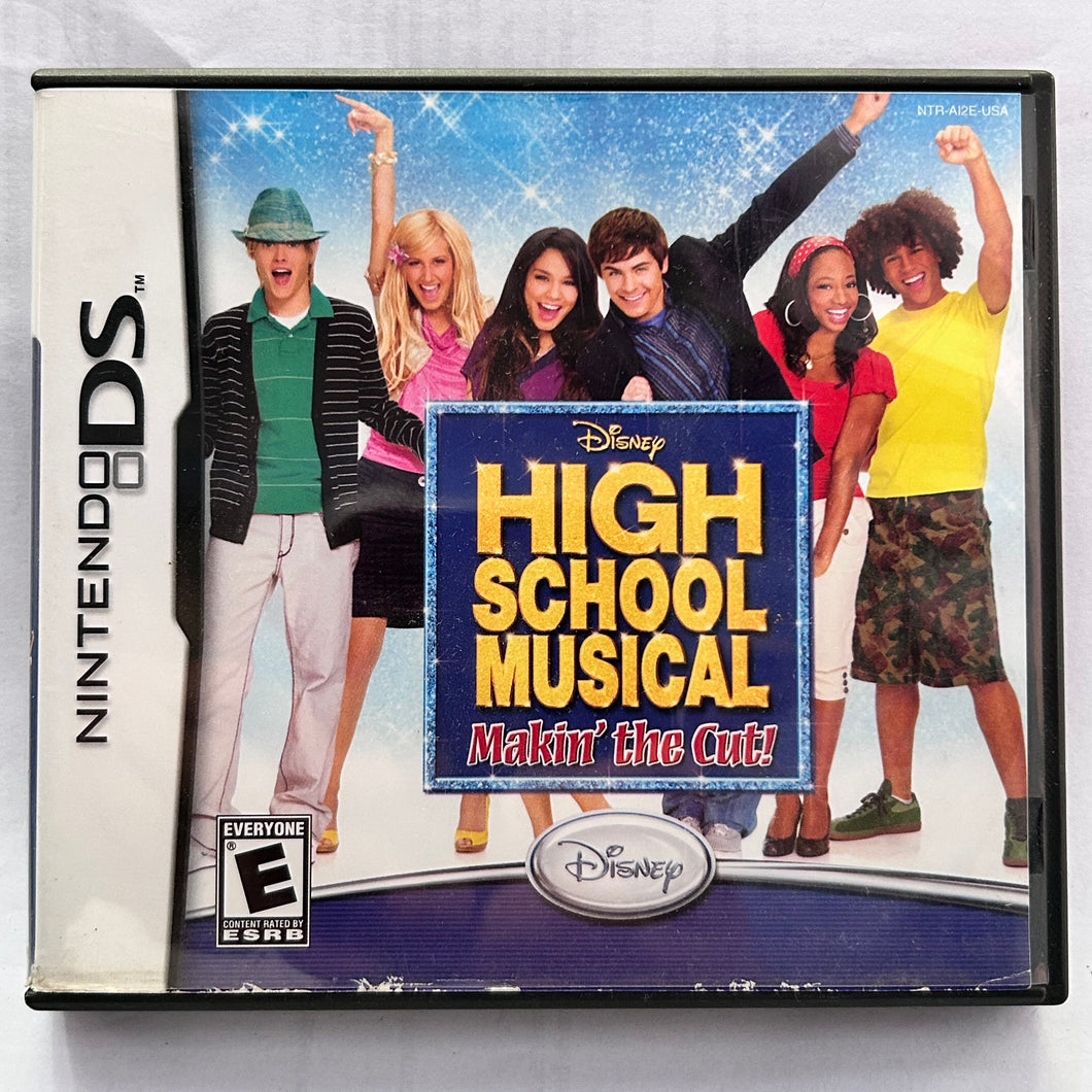 Disney High School Musical: Makin' the Cut - Nintendo DS / DSLite DSi XL - NTSC - CIB (NTR-AI2E-USA)