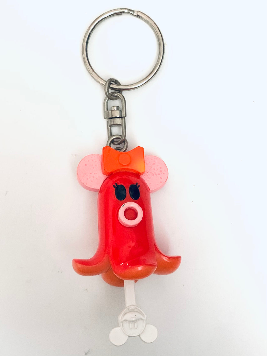 Disney Characters - Minnie Mouse - Octopus Wiener Keychain Mascot