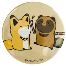 Cargar imagen en el visor de la galería, Tanuki to Kitsune - Kitsune &amp; Tanuki - Can Badge Set (3 Pcs)
