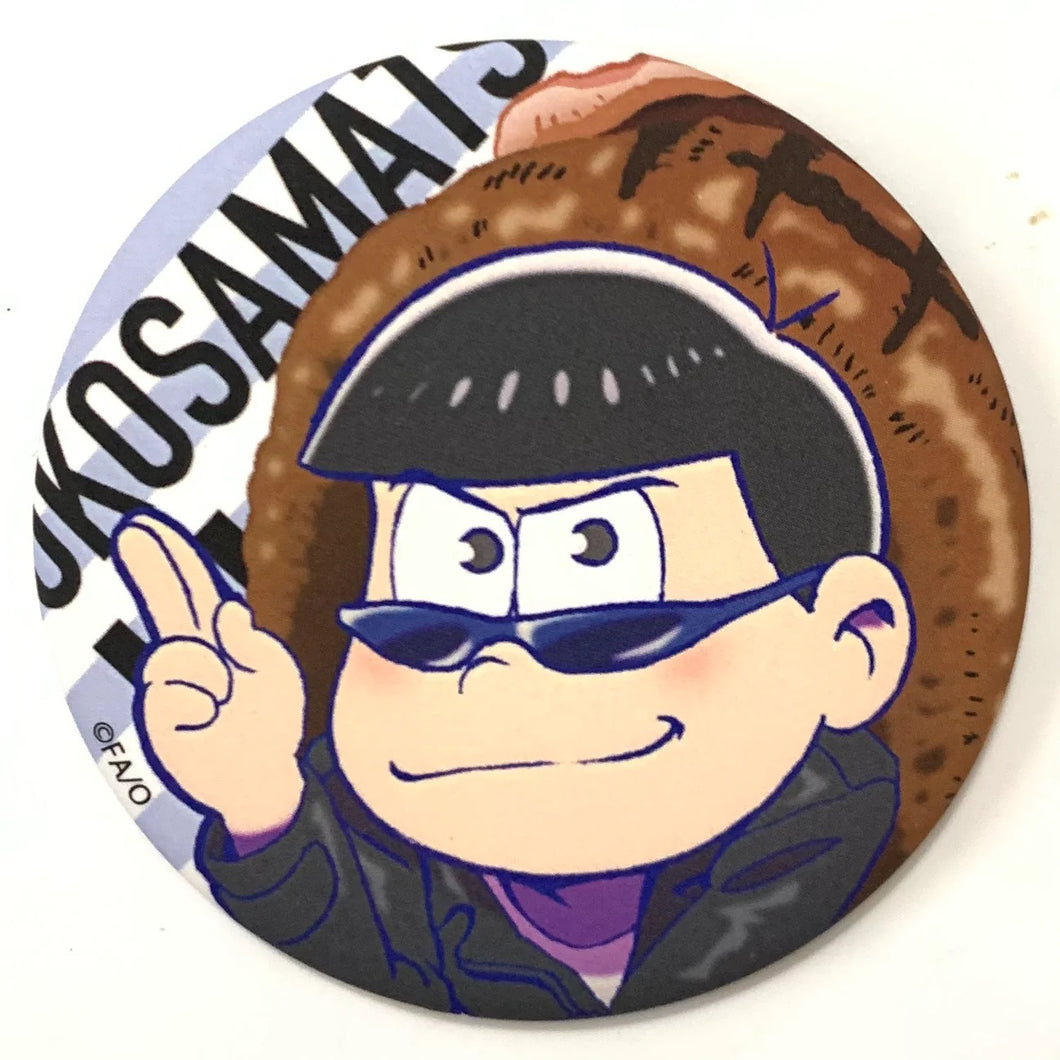 Osomatsu-san - Matsuno Karamatsu - Lunch Trading Can Badge - Hamburg Steak ver.