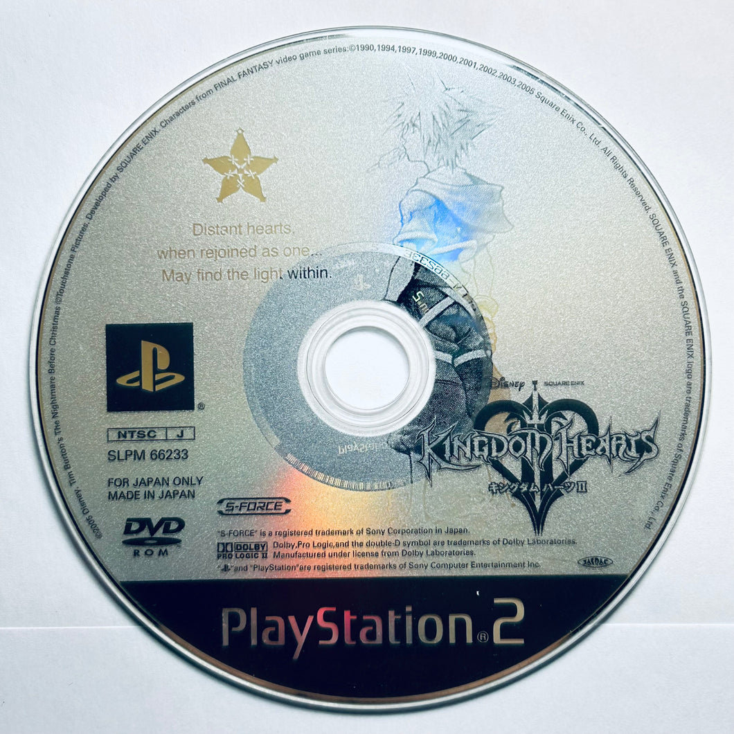 Kingdom Hearts II - PlayStation 2 - PS2 / PSTwo / PS3 - NTSC-JP - Disc (SLPM-66233)