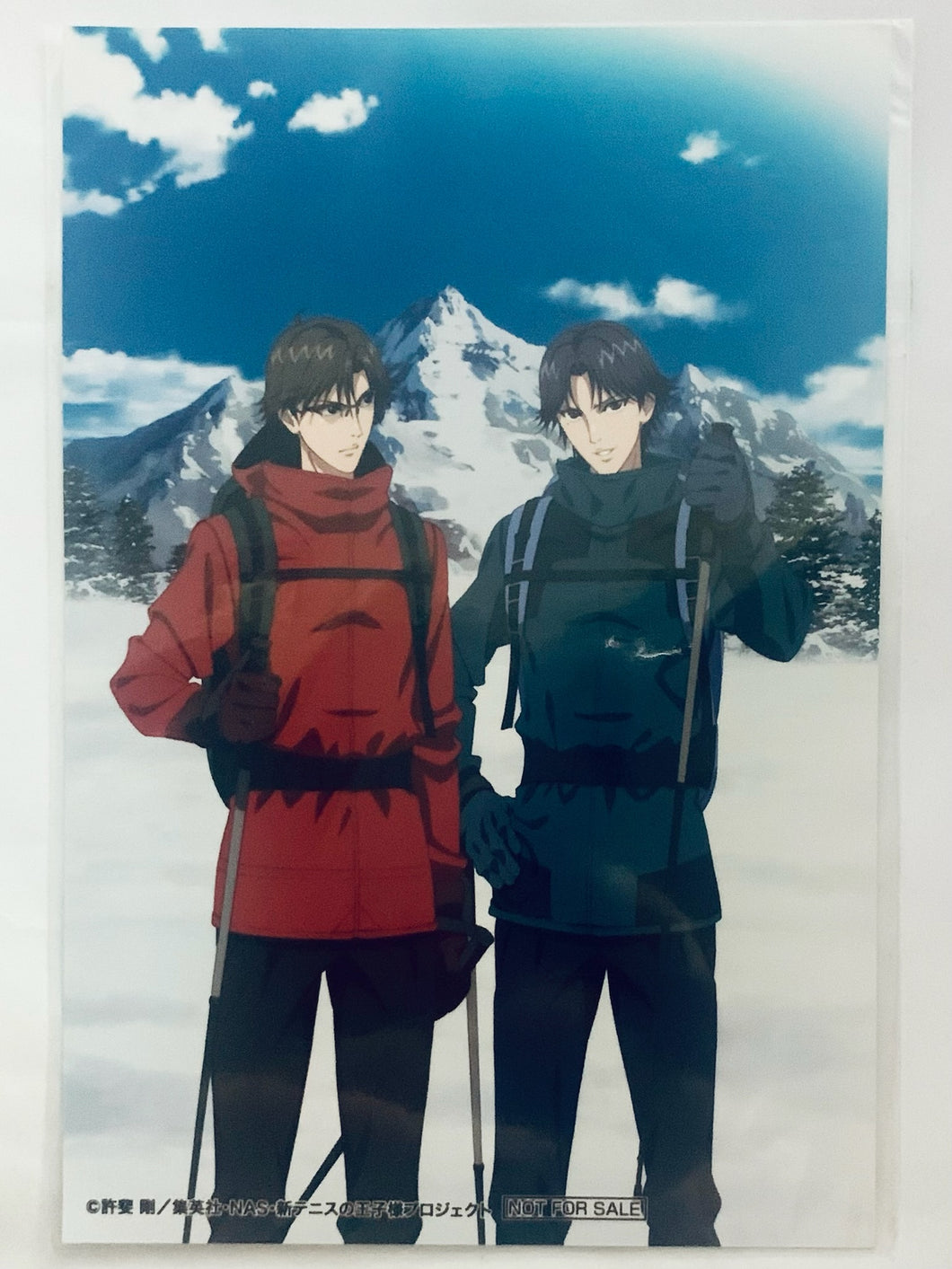 New Prince of Tennis - Tezuka Kunimitsu & Atobe Keigo in Switzerland - Bonus Bromide