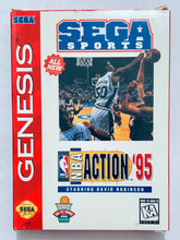 Load image into Gallery viewer, NBA Action &#39;95 starring David Robinson - Sega Genesis - NTSC - CIB (1236)
