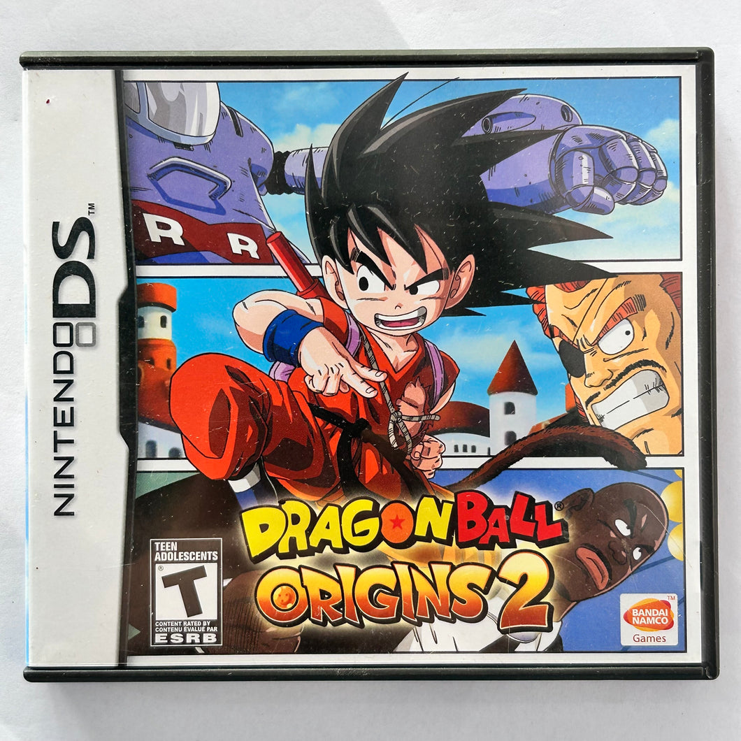 Dragon Ball: Origins 2 - Nintendo DS / DSLite DSi XL - NTSC - Box & Manual (NTR-BDBE-USA)
