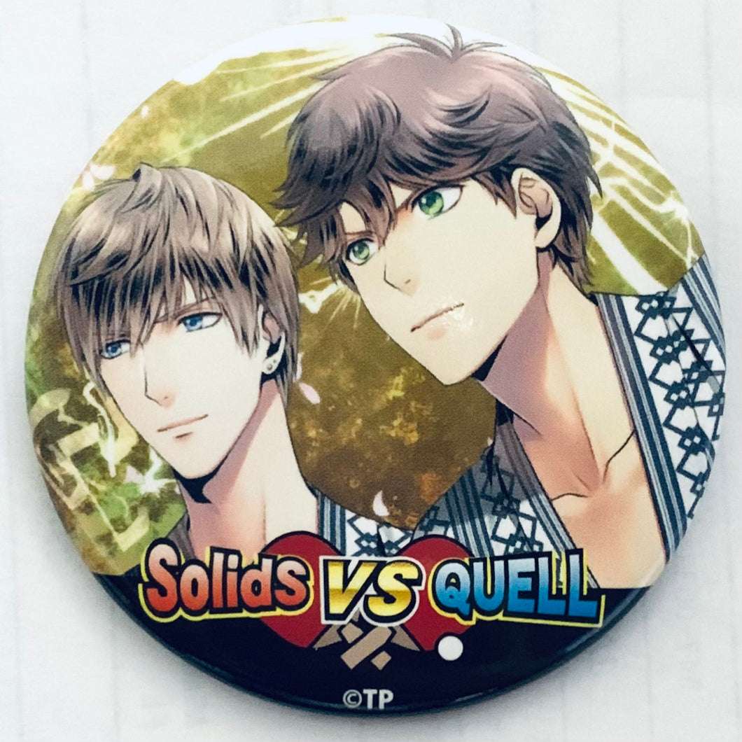 Tsukipro The Animation - Horimiya Eichi & Izumi Shuu - SolidS vs. QUELL Can Badge