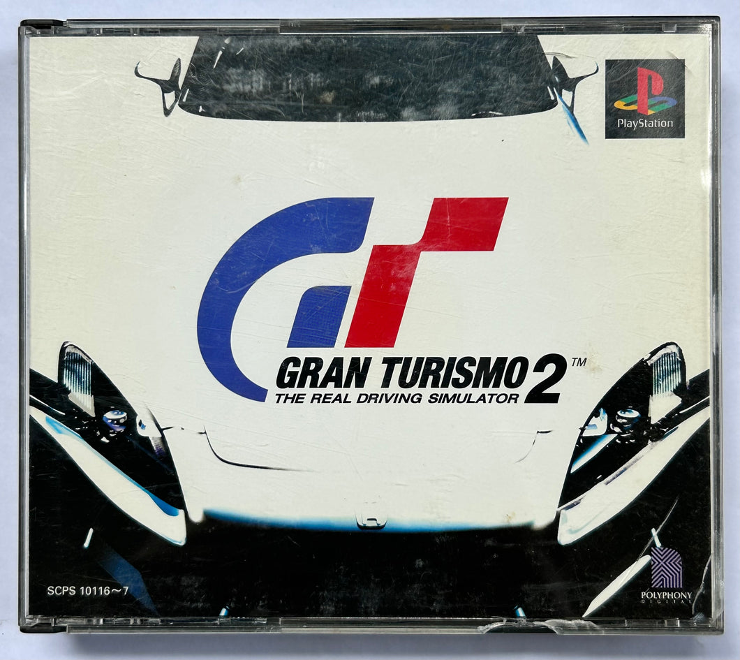 Gran Turismo 2 - PlayStation - PS1 / PSOne / PS2 / PS3 - NTSC-JP - CIB (SCPS-10116~7)