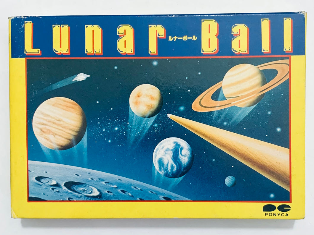 Lunar Ball - Famicom - Family Computer FC - Nintendo - Japan Ver. - NTSC-JP - CIB (PNF-LB)