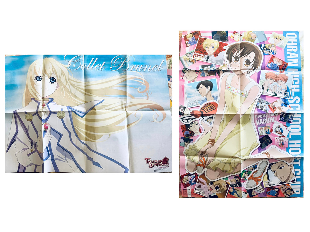Ouran High School Host Club / Tales of Symphonia Double-sided B2 Poster Animedia