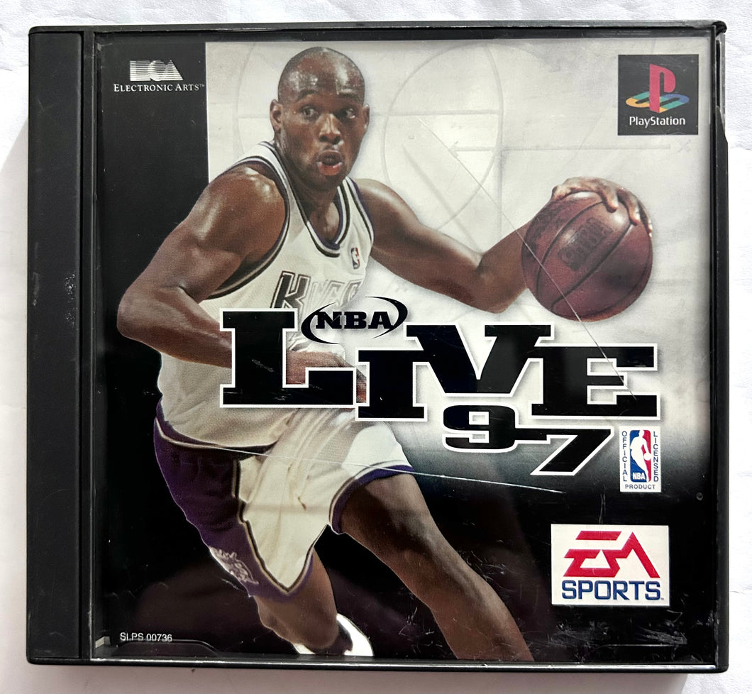 NBA Live 97 - PlayStation - PS1 / PSOne / PS2 / PS3 - NTSC-JP - CIB (SLPS-00736)