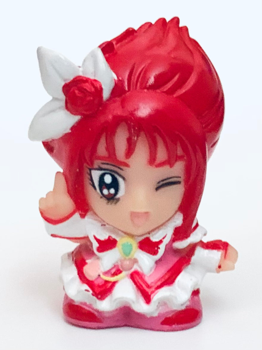 Yes! Precure 5 GoGo! - Cure Rouge - Soft Vinyl Figure - Finger Puppet