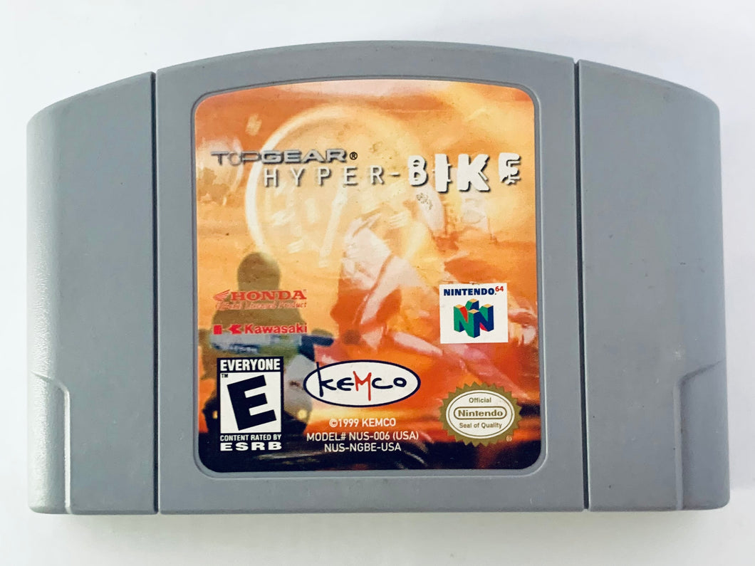 Top Gear Hyper-Bike - Nintendo 64 - N64 - NTSC-US - Cart (NUS-NGBE-USA)