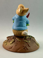 Load image into Gallery viewer, The Tale of Peter Rabbit - "Peter Eating Radishes" - Figure - Mini Diorama
