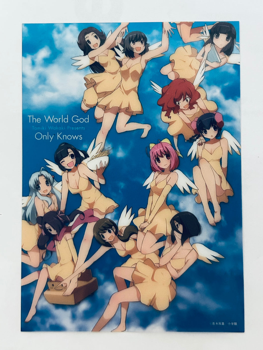 Kami Nomi zo Shiru Sekai - Clear Illustration Card