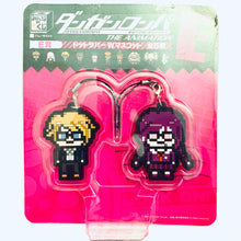 Load image into Gallery viewer, Danganronpa: The Animation - Togami Byakuya &amp; Fukawa Touko - Minna no Kuji E Prize Pixel Rubber Mascot
