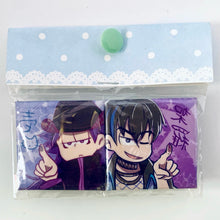 Cargar imagen en el visor de la galería, Osomatsu-san - Matsuno Karamatsu &amp; Matsuno Ichimatsu - Square Can Badge Set - Doujin Goods
