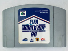 Cargar imagen en el visor de la galería, FIFA Road to World Cup 98 - Nintendo 64 - N64 - Japan Ver. - NTSC-JP - Cart (NUS-N8IJ-JPN)
