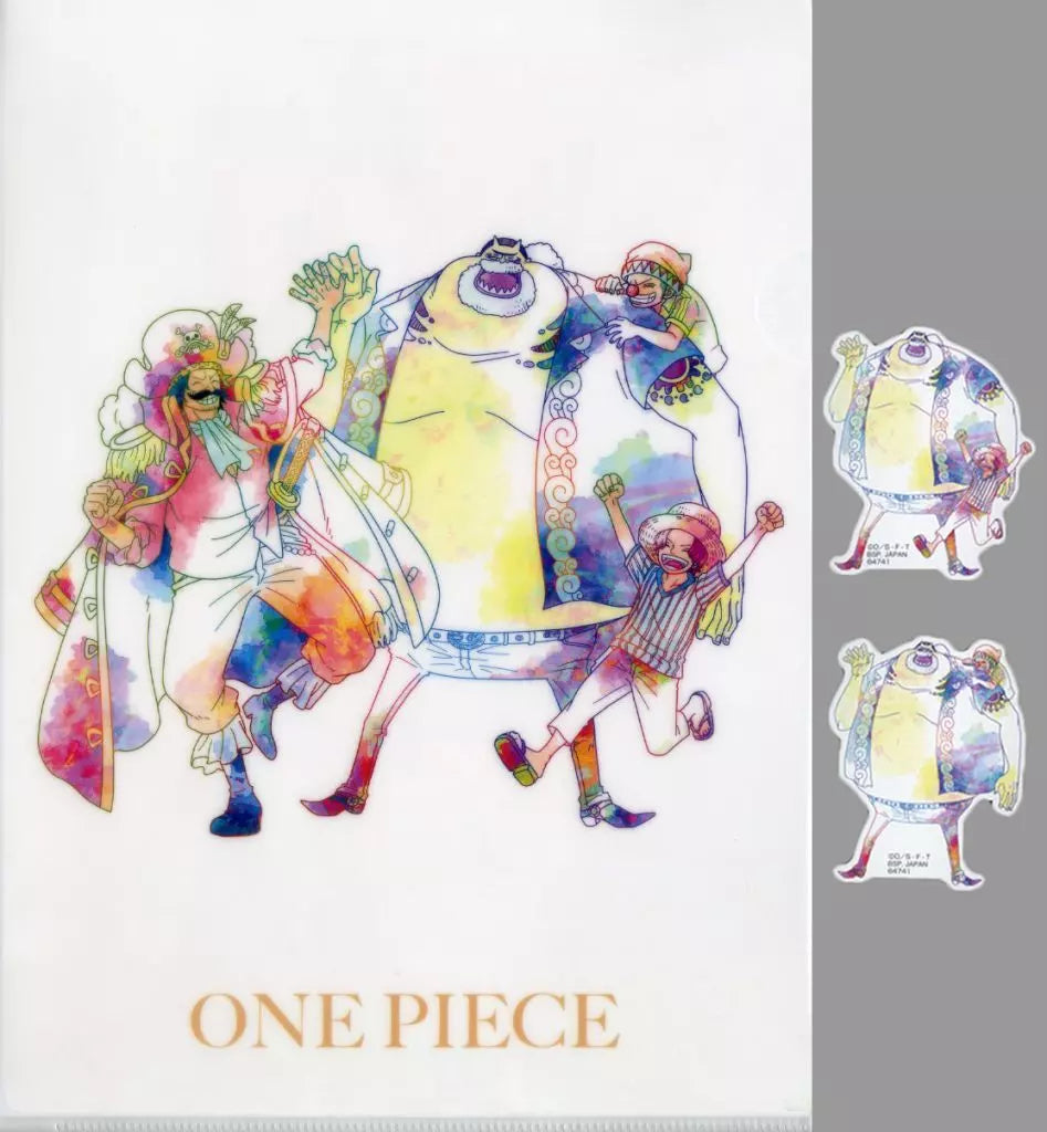 One Piece - Clear File & Sticker Set