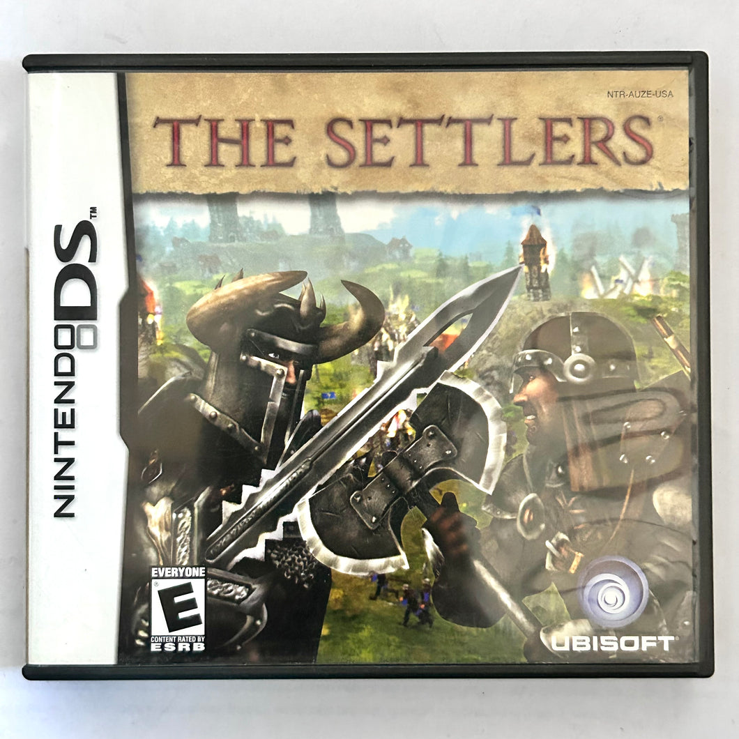 The Settlers - Nintendo DS / DSLite DSi XL - NTSC - Box & Manual (NTR-P-AUZE)