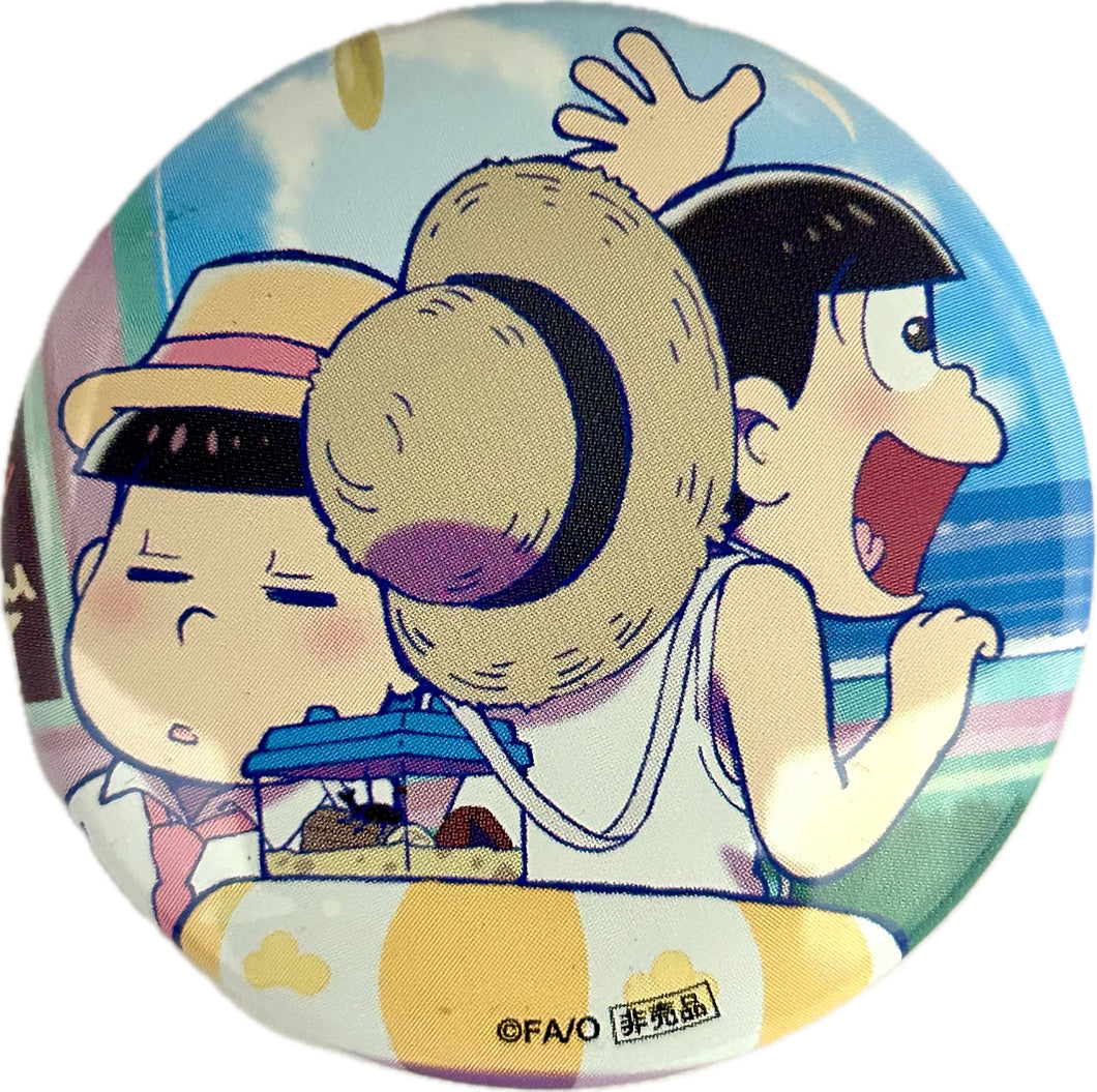 Osomatsu-san - Jyushimatsu & Todomatsu - Novel Bonus Can Badgeu