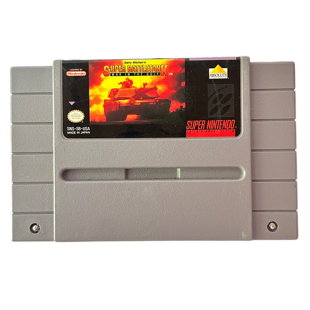 Garry Kitchen's Super Battletank: War in the Gulf - Super Nintendo - SNES - NTSC-US - Cart (SNS-SB-USA)