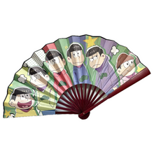 Load image into Gallery viewer, Osomatsu-san - Matsuno Brothers - Big Sensu - Folfing Fan
