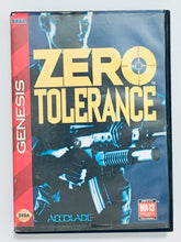 Load image into Gallery viewer, Zero Tolerance - Sega Genesis - NTSC - CIB (T-119146)
