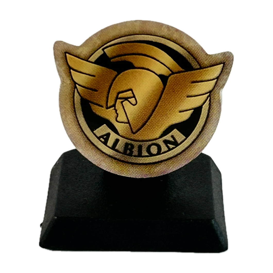 Gundam Complete Edition Chocolate Snack VOL.2 - Albion Emblem Pin