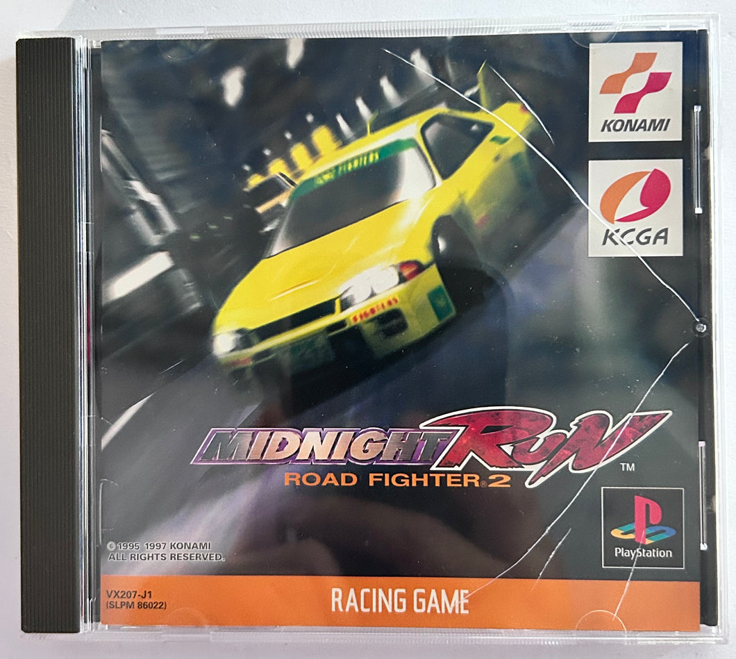 Midnight Run: Road Fighter 2 - PlayStation - PS1 / PSOne / PS2 / PS3 - NTSC-JP (SLPM-86022)