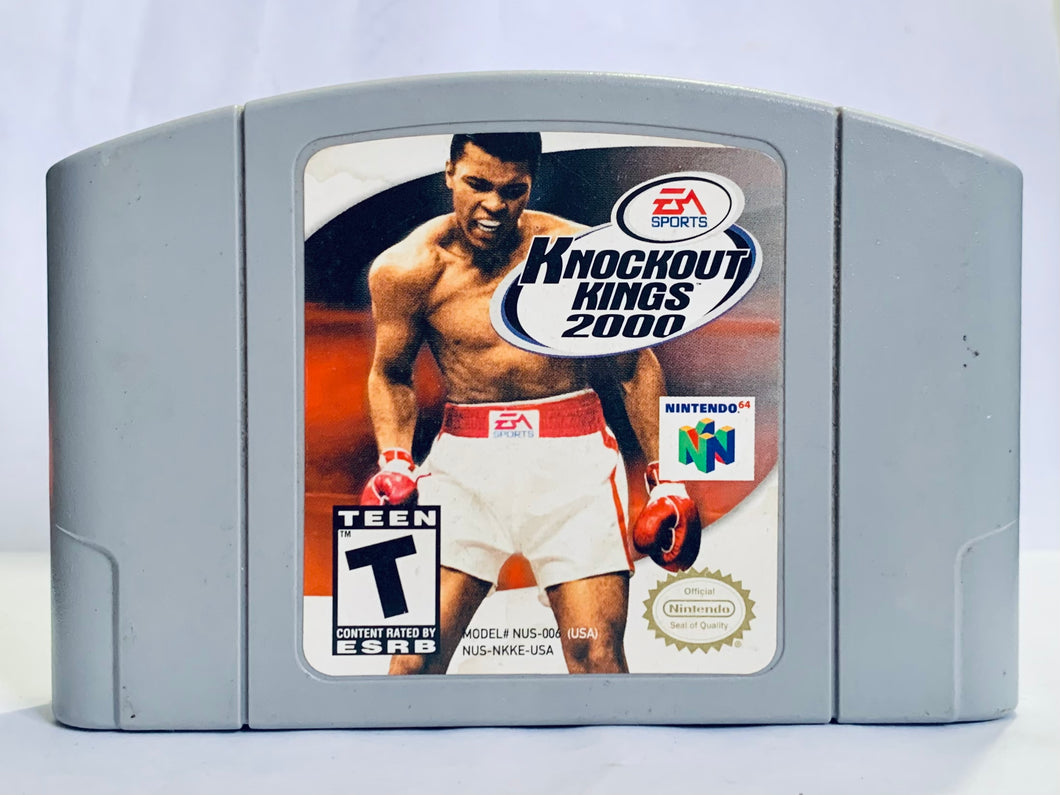 Knockout Kings 2000 - Nintendo 64 - N64 - NTSC-US - Cart (NUS-NKKE-USA)