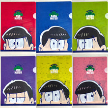 Cargar imagen en el visor de la galería, Osomatsu-san - Matsuno Bros. - Clear File (Set of 6)
