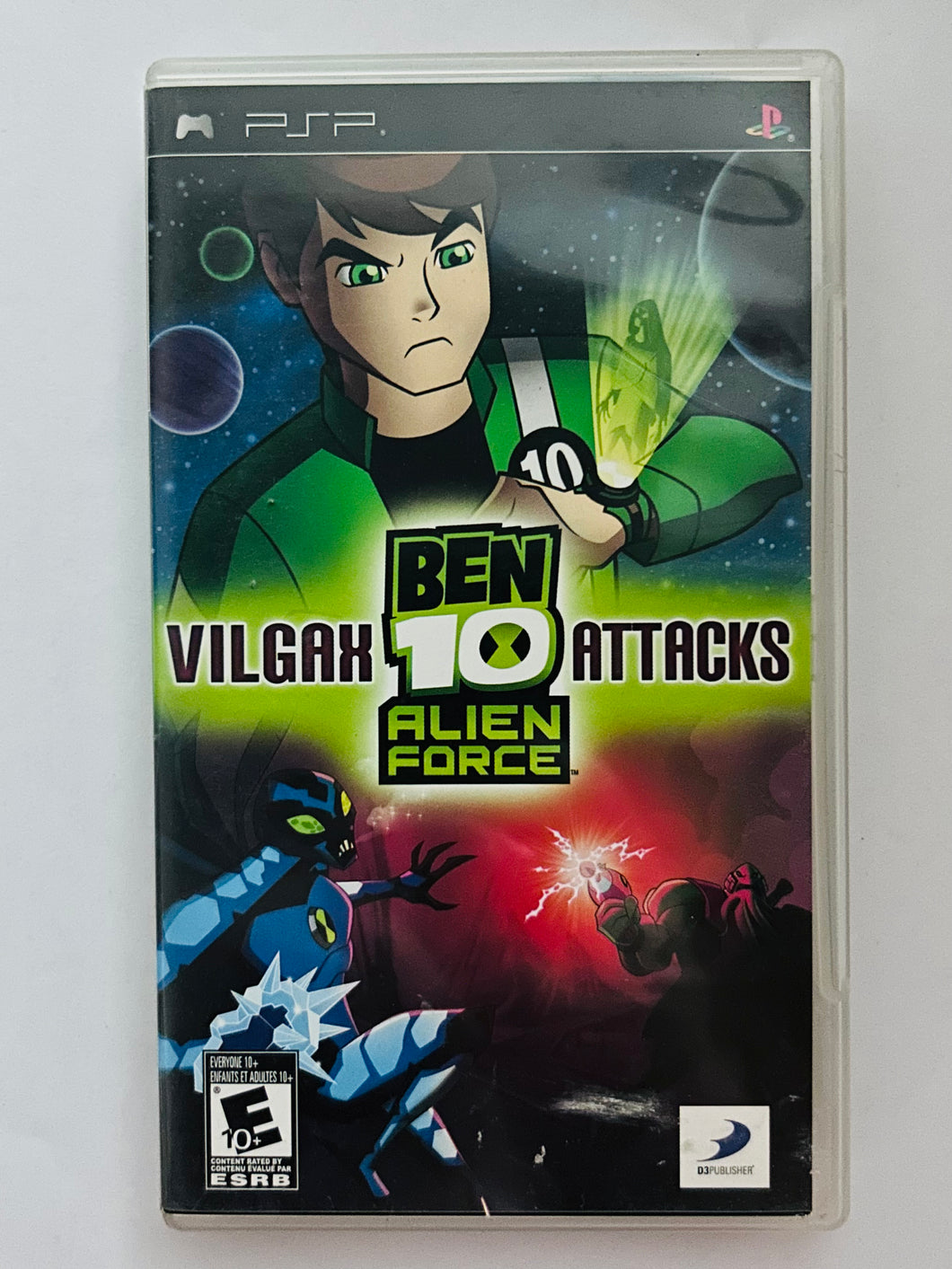 Ben 10: Alien Force Vilgax Attacks - PSP - PlayStation Portable - NTSC - Box & Manual (ULUS-10488)