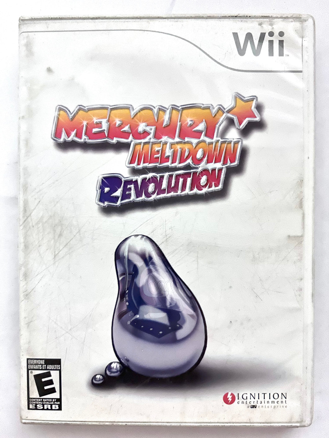 Mercury Meltdown Revolution - Nintendo Wii / Wii U - NTSC - Box & Manual (RVL-RMME-USA)