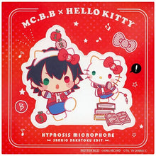 Cargar imagen en el visor de la galería, Hypnosis Mic -Division Rap Battle- x Sanrio Characters - Yamada Ichiro &amp; Hello Kitty - Sticker
