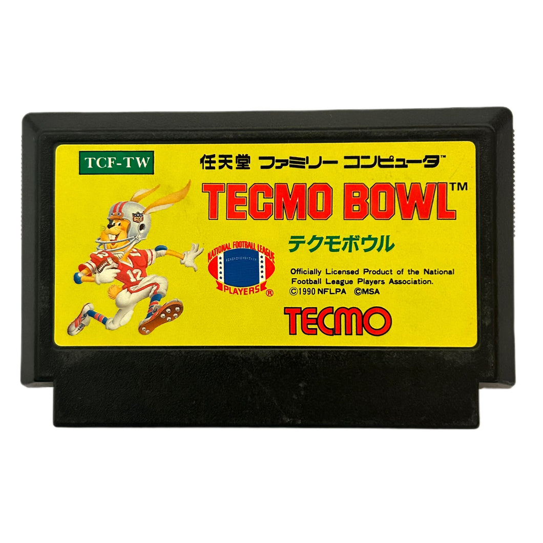 Tecmo Bowl - Famicom - Family Computer FC - Nintendo - Japan Ver. - NTSC-JP - Cart (TCF-TW)