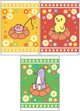 Cargar imagen en el visor de la galería, Uta no Prince-sama♪ - Onpu-kun, Piyo-chan and Penguin - Mascot Characters - A4 Clear File (Set of 3 Retro) - Flower Ver.
