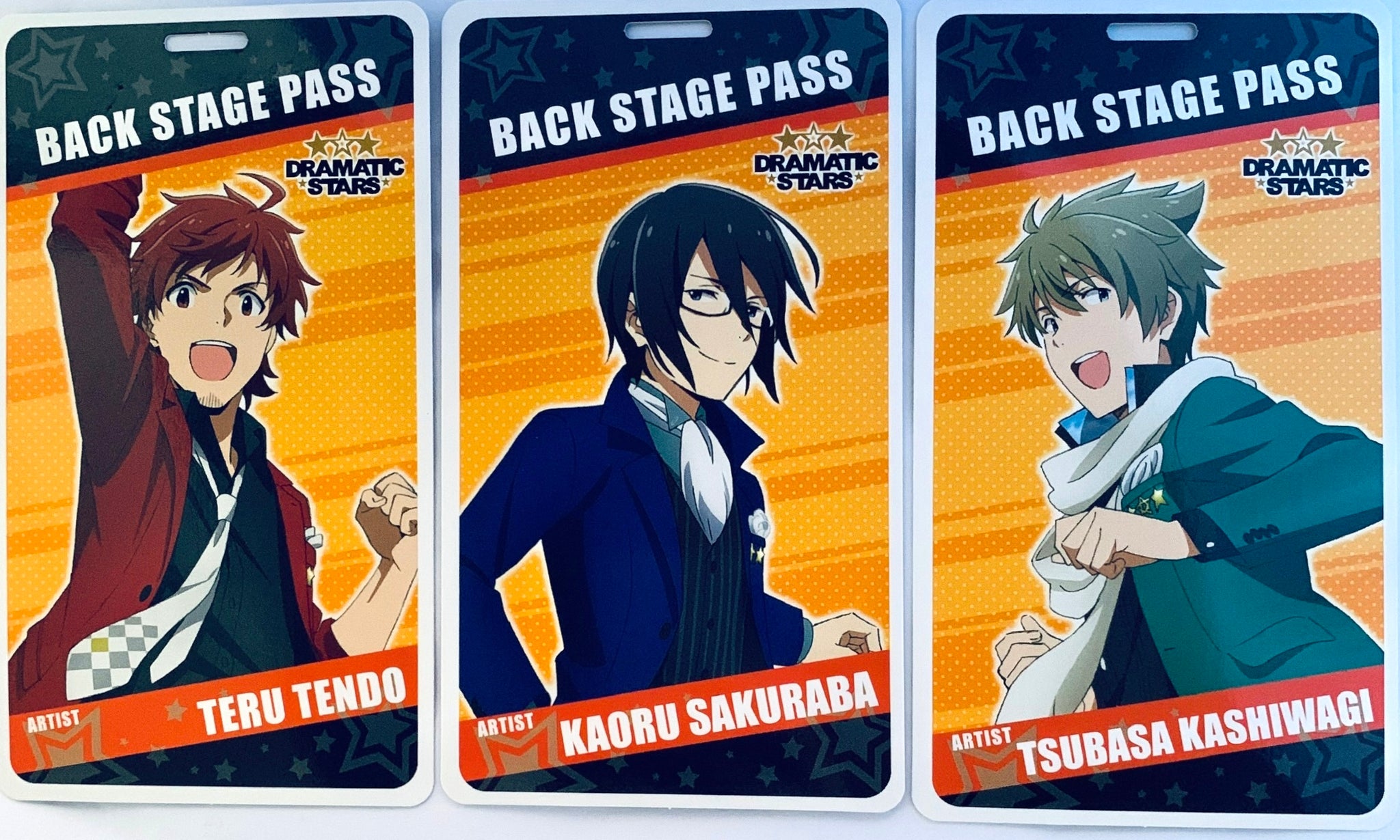 THE IDOLM@STER SideM - DRAMATIC STARS - Back Stage Pass Style Card Set -  Blu-ray/DVD Vol. 1 Bonus